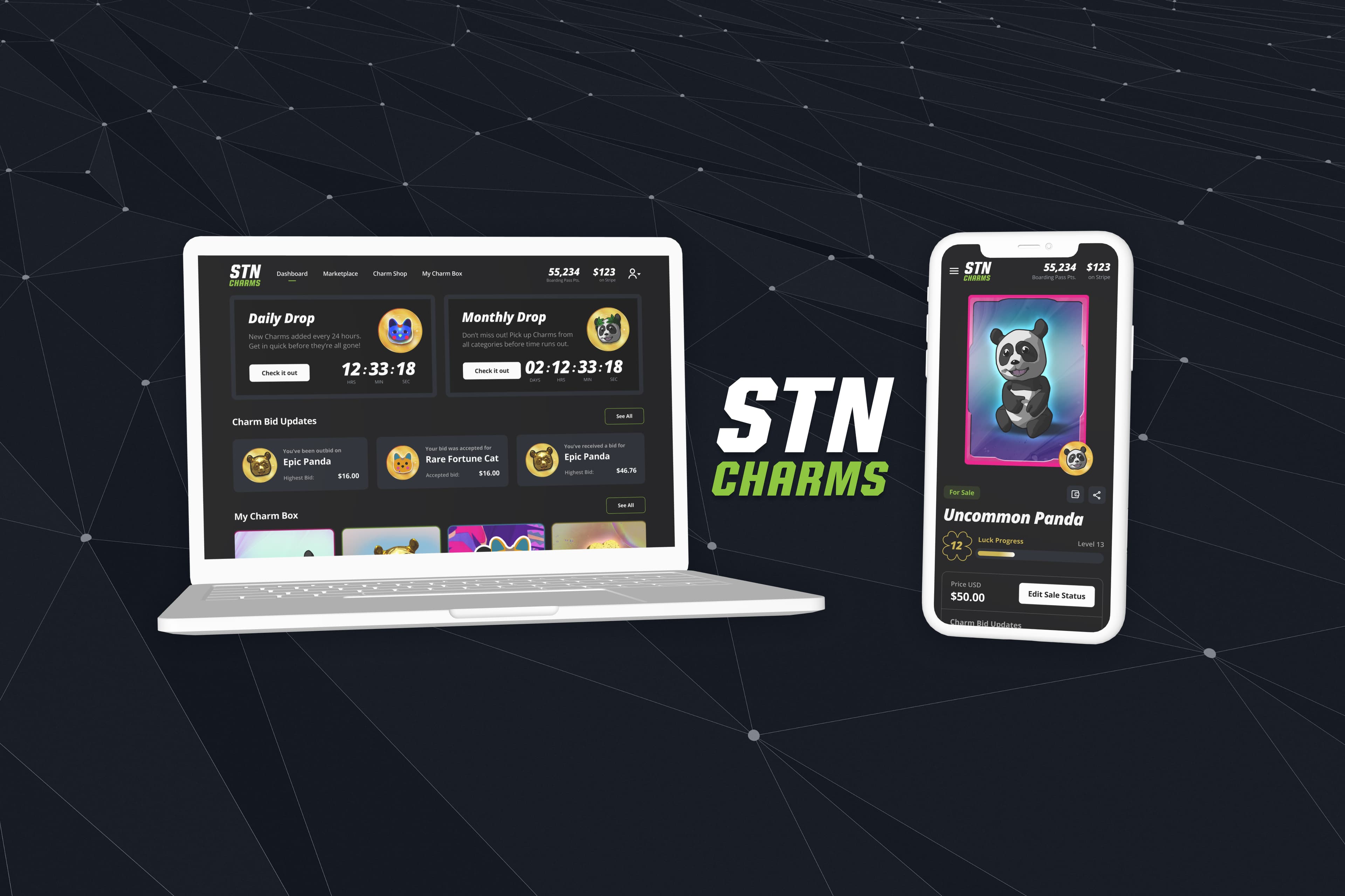 STN Charms β Gamified Player Engagement Experience